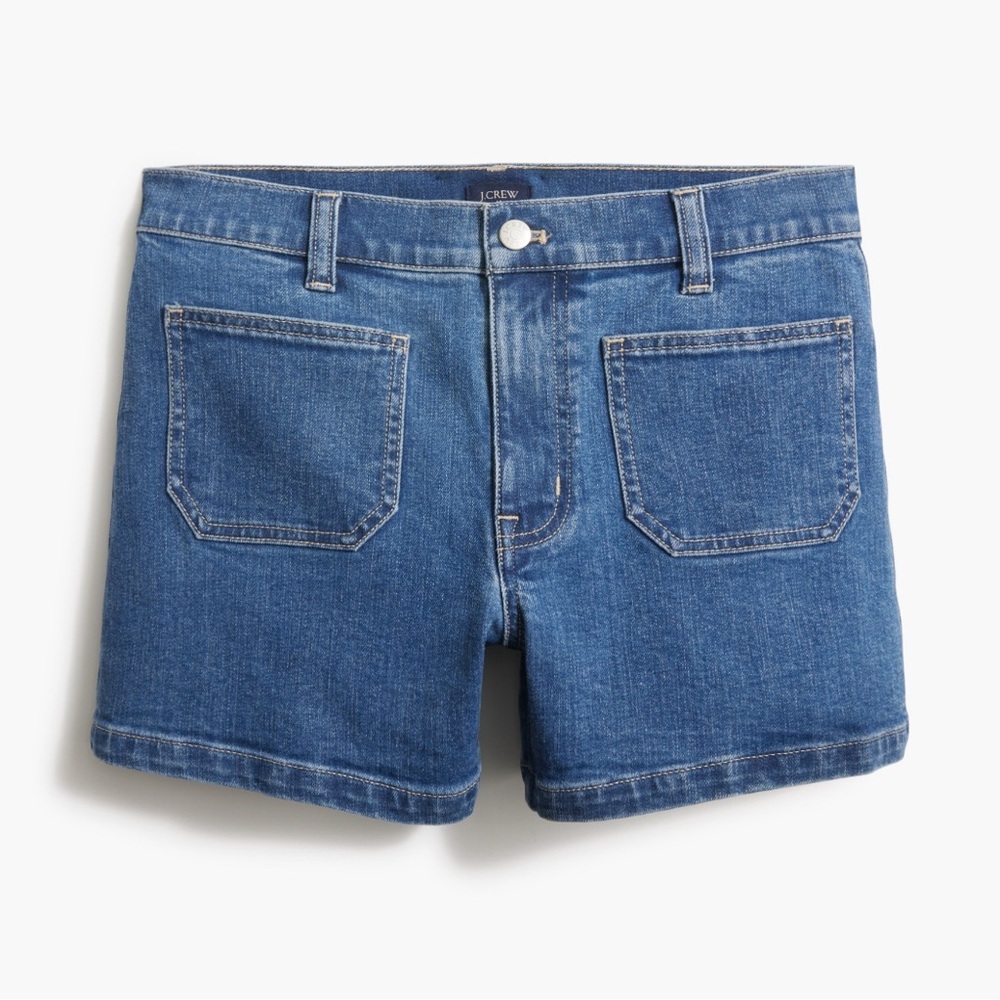 J.Crew Sailor Patch Pocket Denim Shorts – Size 31new with tags Brand: J.Crew - Picture 4 of 9